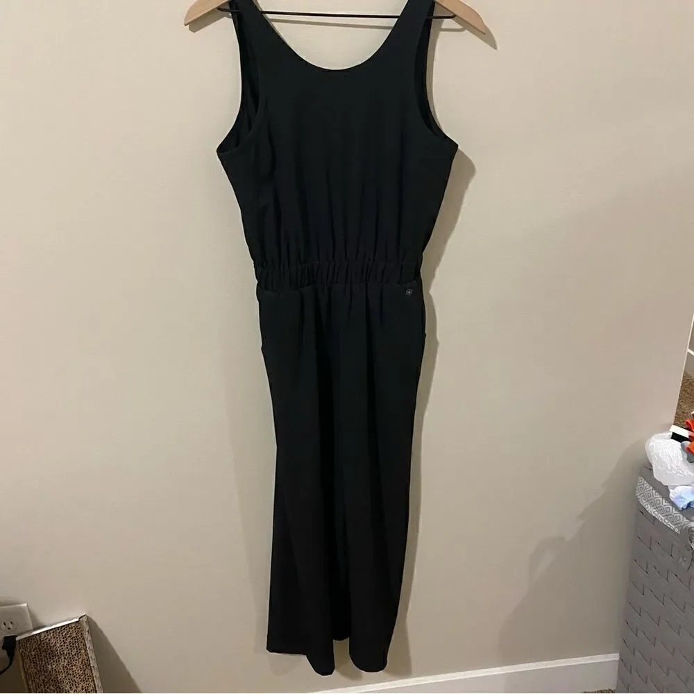 CALIA Wide Leg Overlap Jumpsuit